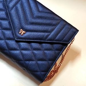 Ivy Planner Cover - Metallic Blue